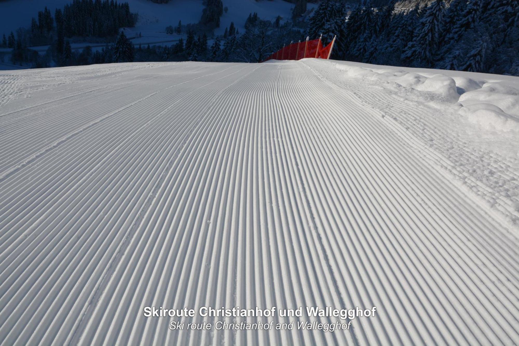 Ski In-Ski Out - Gaestehaeuser Saalbach-Hinterglemm - Wallegghof Christianhof Exterior foto